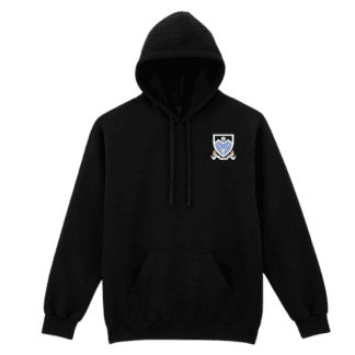 S4-S6 Black Heavyweight Hoodie